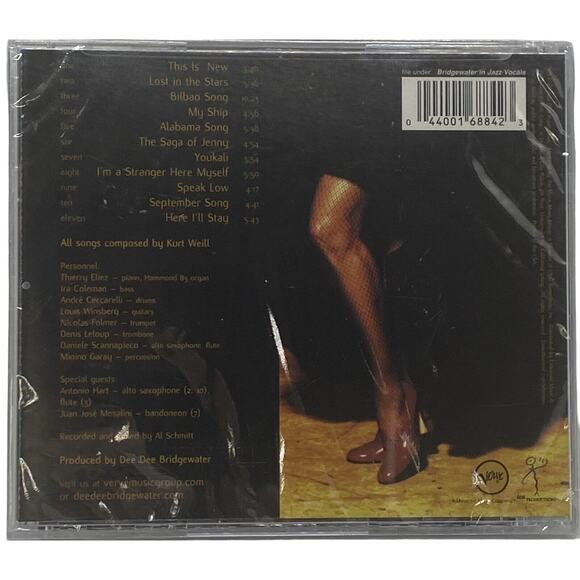DEE DEE BRIDGEWATER - This Is New CD 2002 Verve Jazz Vocals First Edition New - Picture 9 of 14